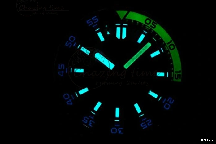 MIROTIME 0228 Premium Aquatimer Automatic SS RSF 1:1 Best Edition White Black Dial on Black Rubber Strap A 7067